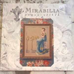 Mirabillia Damask Roses Cross Stitch Pattern